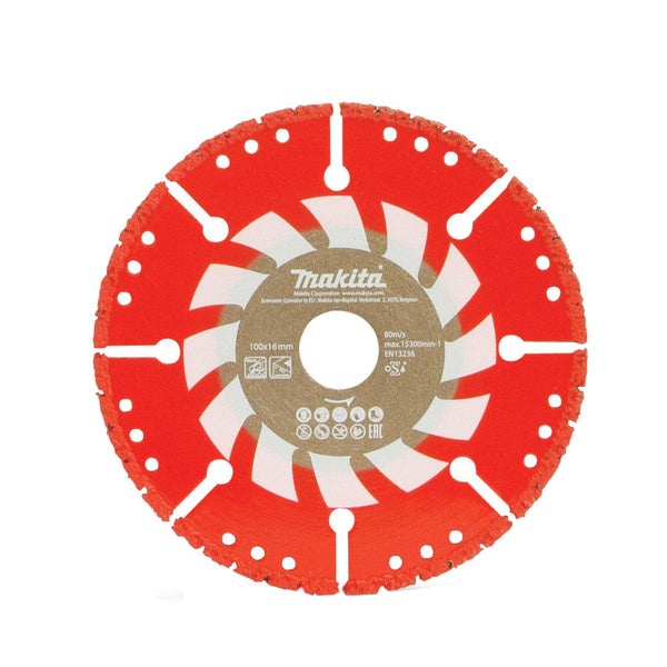 Makita Diamond Cutting Disc / Wheel Rescue Vacuum Brazed Segmented
