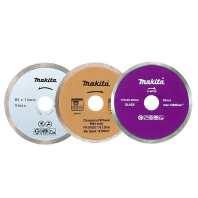 Makita Diamond Cutting Disc / Wheel Wet Continuous Rim