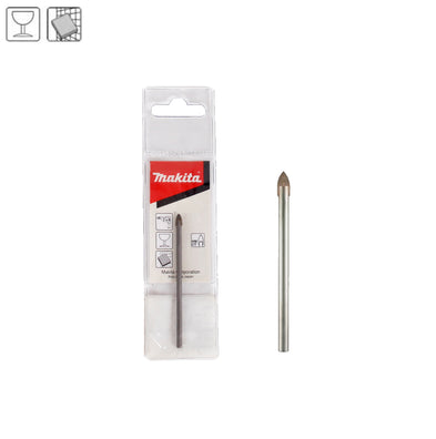 Makita Glass bit with Straight Shank