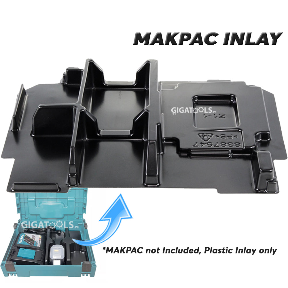 Makita Plastic Inlay for MAKPAC ( PLASTIC INLAY ONLY ) – GIGATOOLS ...