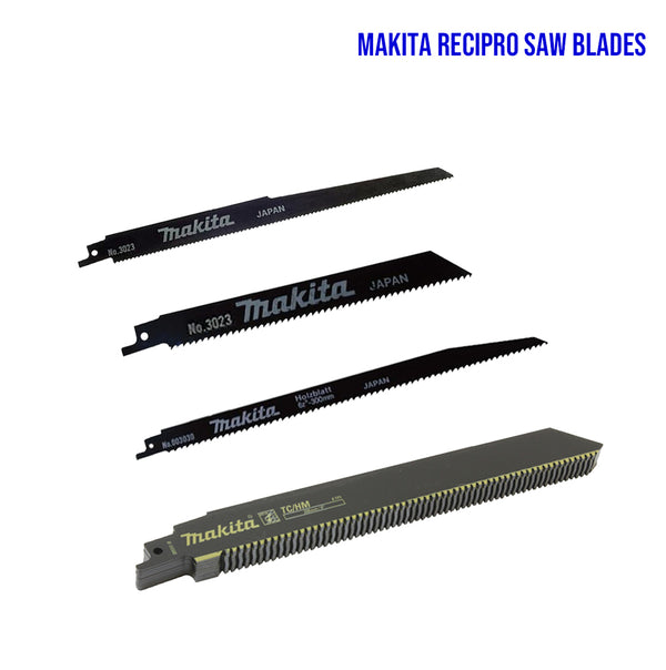 Makita Recipro Saw Blades for Metal - Basic /  Wood - Basic - Fast - Heavy - TC