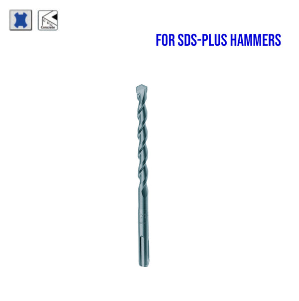 Makita Tungsten Carbide Tipped (TCT) Masonry Drill Bit for SDS-PLUS hammers / 2 cutters