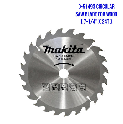 Makita Circular Saw Blades for Wood / Metal / SUS / MDF / Laminate / Aluminum / Mild steel / ETC.