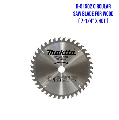 Makita Circular Saw Blades for Wood / Metal / SUS / MDF / Laminate / Aluminum / Mild steel / ETC.