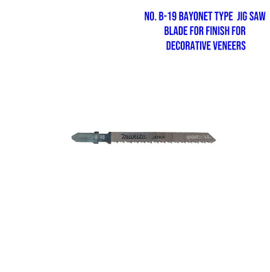 Makita 5pcs. Bayonet Type Jig Saw Blades