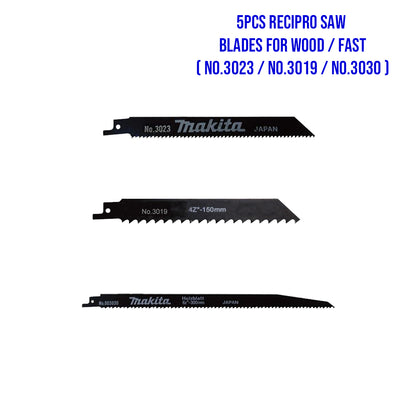 Makita Recipro Saw Blades for Metal - Basic /  Wood - Basic - Fast - Heavy - TC