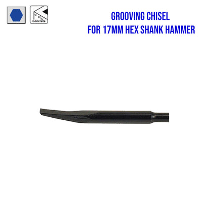 Makita Chisel Accessories for 17mm Hex Shank Hammers