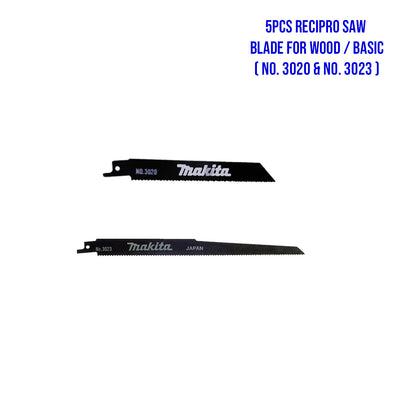 Makita Recipro Saw Blades for Metal - Basic /  Wood - Basic - Fast - Heavy - TC