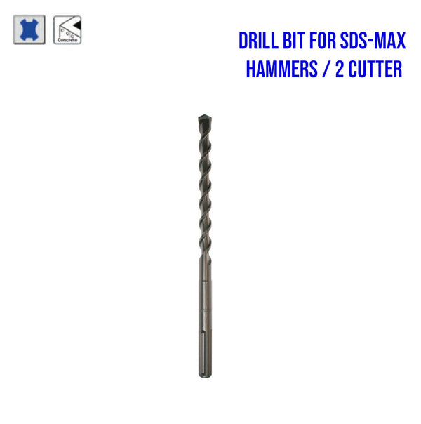 Makita Tungsten Carbide Tipped (TCT) Drill Bit for SDS-MAX hammers / 2 Cutter