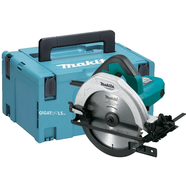 Makita M5801B Circular Saw 7-1/4" ( 1,050W ) with MAKPAC Type 3 Stackable Connector Case