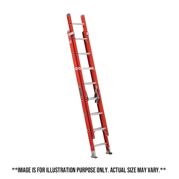Miller Fiberglass Extension Ladder ( Orange ) ( Made in USA )