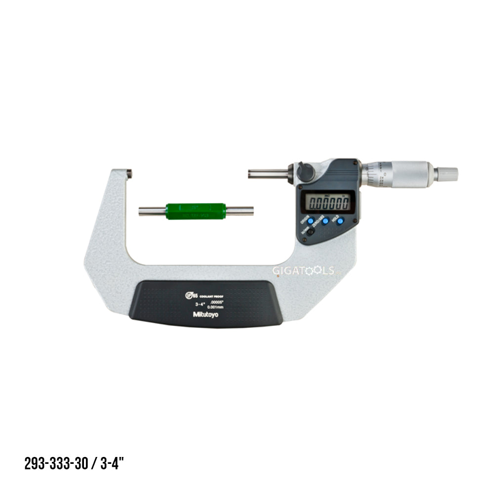 Mitutoyo Digimatic Coolant Proof Micrometers - Series 293