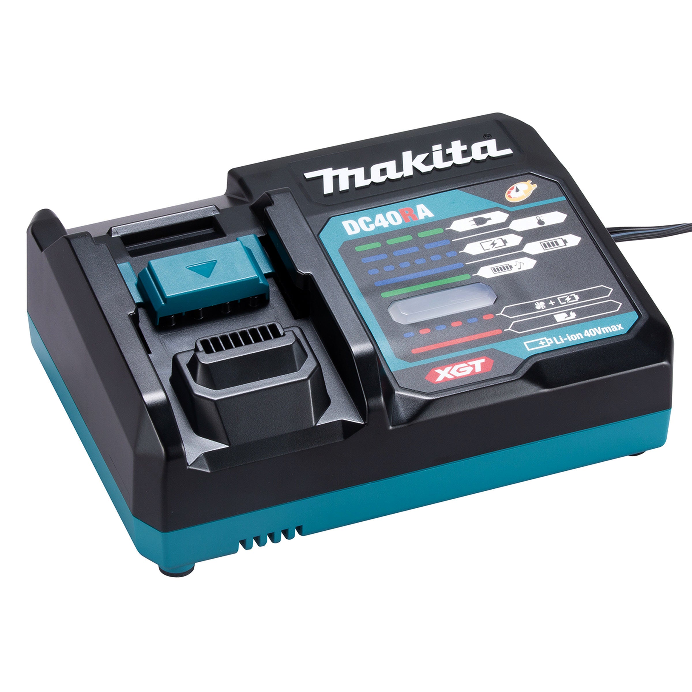 Makita GA011GD201 Cordless Brushless Angle Grinder, Paddle Switch 40Vmax XGT™ Li-ion 100mm (4″) (Kit Set)