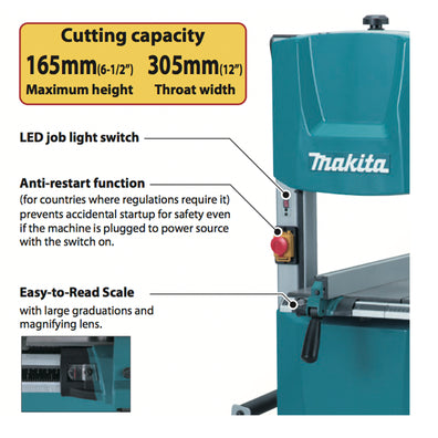 Makita LB1200F Vertical Band Saw Machine ( 900W )