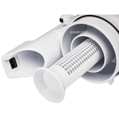 Makita 191D71-3 White Vacuum Cyclone Attachment with Lock for CL280FD / DCL281FZWX / CL001GZ05 / CL117D ( Attachment Only )