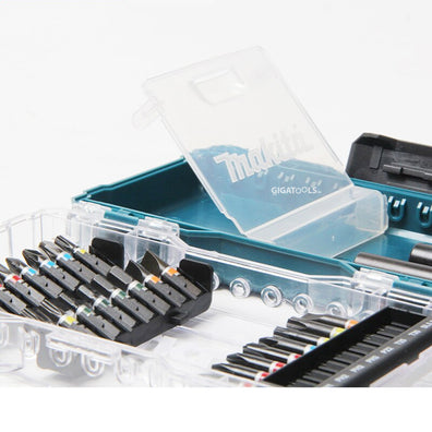 Makita E-07107 28pcs Set of Electric Screwdrivers Slotted Phillips Torq Hex Mixed Bits