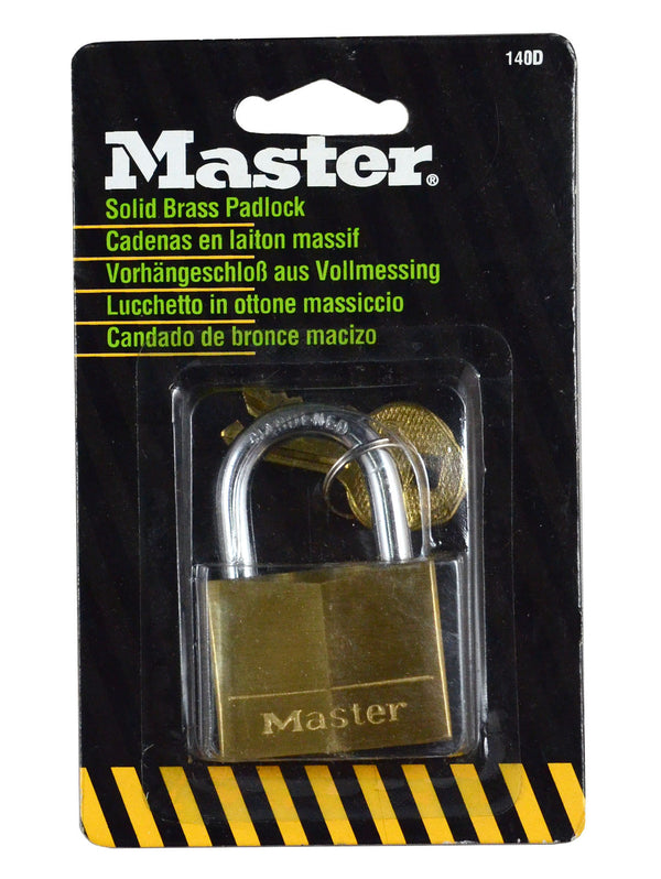 Master 140D Solid Brass Padlock (40mm) - GIGATOOLS.PH
