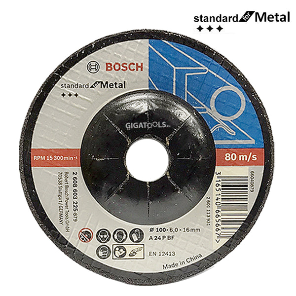 Bosch Grinding Disc 4-inches Standard for Metal ( 2608603225 )