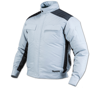 Makita DFJ416Z Fan Jacket for Outdoor Work, Stand-up Collar 12Vmax CXT™/18V LXT® Li-Ion (Bare Tool Only)