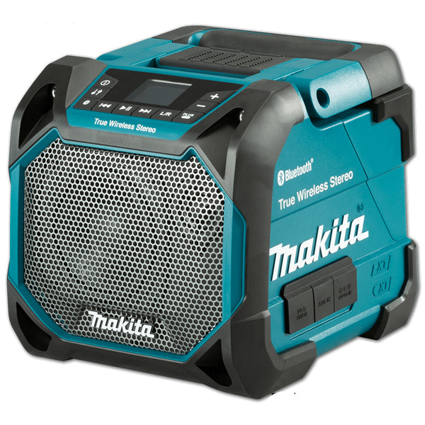 Makita DMR203 Cordless Bluetooth Job Site Speaker 10W 12Vmax CXT™ / 18V LXT® Li-Ion/AC (Bare Tool)