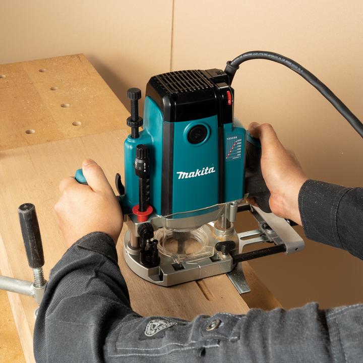 Nikota Router Makita RP2303FC Plunge Router 12mm, 12.7mm (15/32