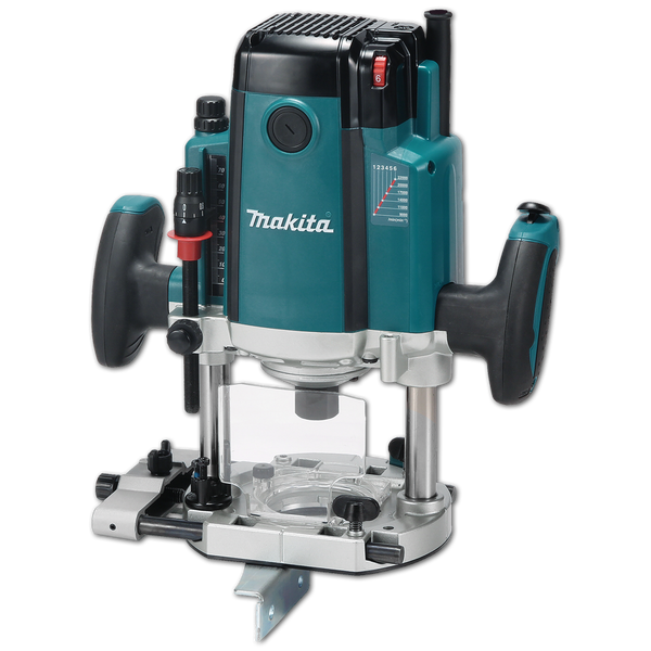 Makita RP2302FC Plunge Router 12mm, 12.7mm (15/32", 1/2″) 2,300W, Made in Japan