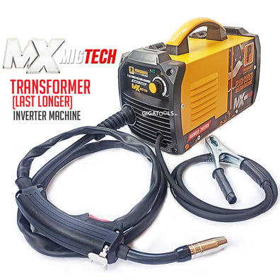 New Powerhouse Gasless MIGWELD-200TECH Mini Flux Cored Welding Machine