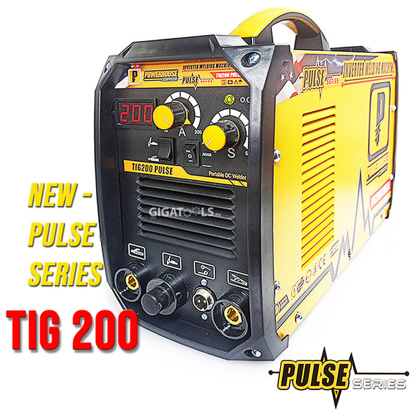 Powerhouse TIG 200 PULSE Dual TIG / MMA DC Inverter Welding Machine (Dual Type)