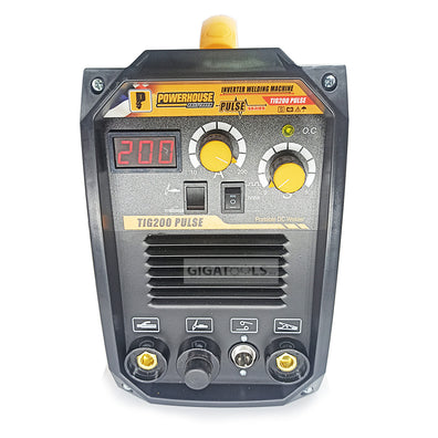 Powerhouse TIG 200 PULSE Dual TIG / MMA DC Inverter Welding Machine (Dual Type)