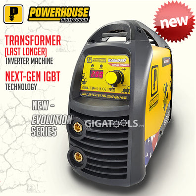 Powerhouse Evolution 200A Portable Inverter Welding Machine (100% Copper) - GIGATOOLS.PH