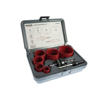 Ridgid 1248 Plumber's Hole Saw Kit Set ( 81490 )