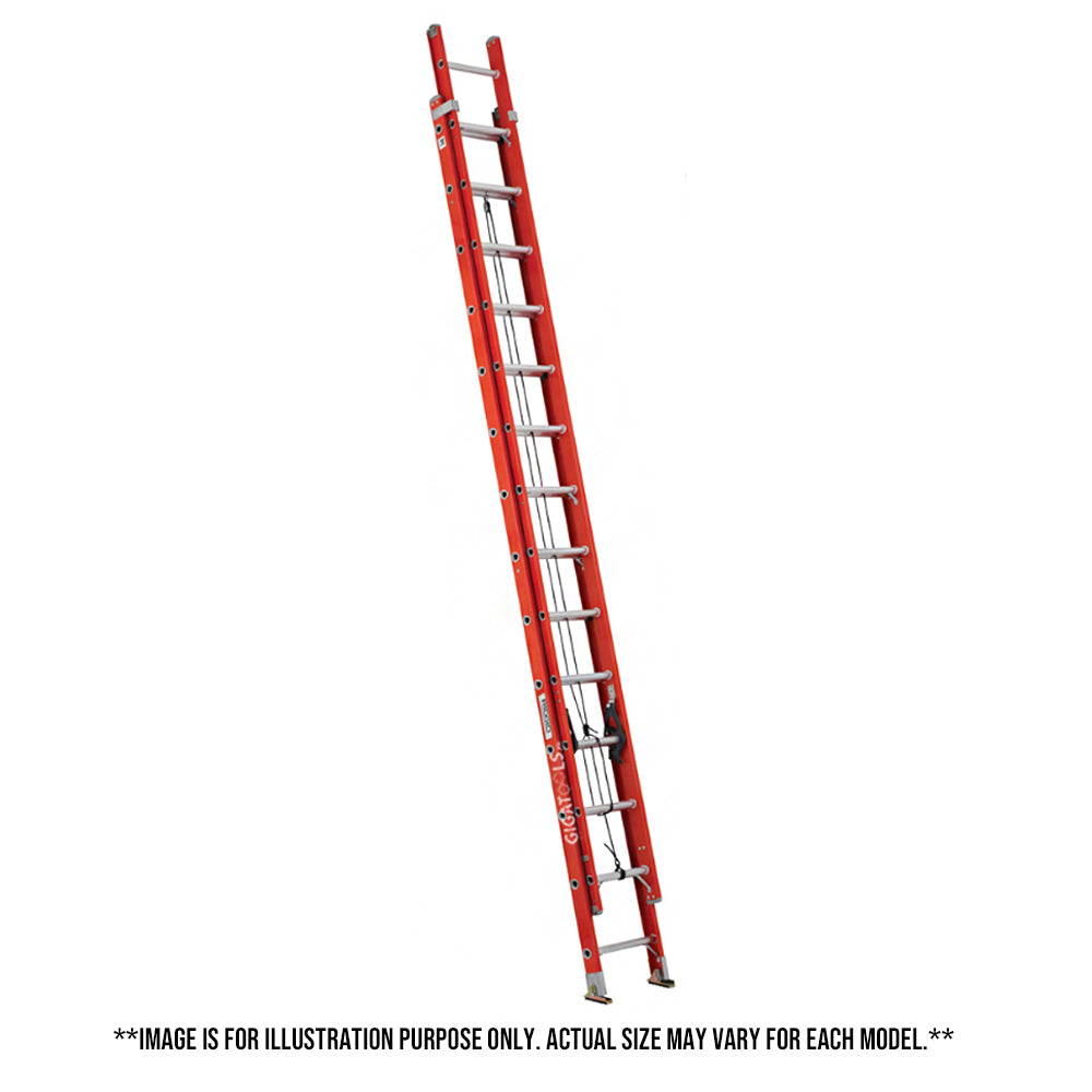 Ridgid Fiberglass Extension Ladders ( Orange )