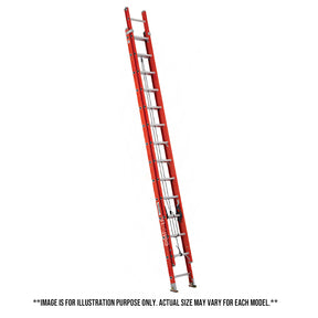 Ridgid Fiberglass Extension Ladders ( Orange ) – GIGATOOLS Industrial ...