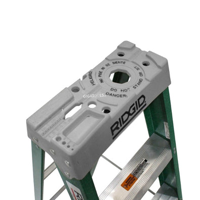 Ridgid Fiberglass Step Ladders with Protop ( Green )