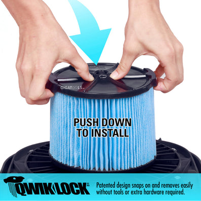 Ridgid Filters for 4 Gallons Wet/Dry Vacuums