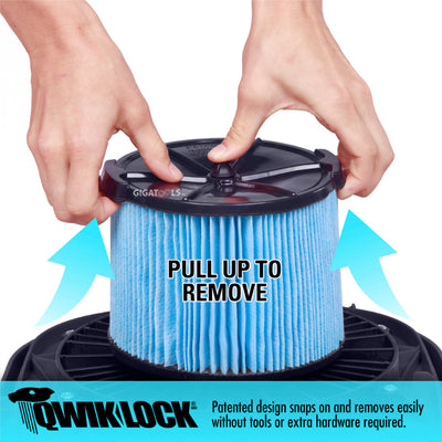 Ridgid Filters for 4 Gallons Wet/Dry Vacuums