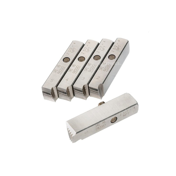 Ridgid High-Speed Pipe Dies for Receding Geared Threaders ( 2-1/2” - 4” ) ( 38120 )