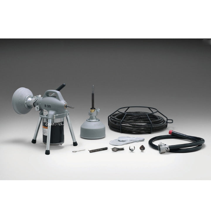 Ridgid K-50-8 Sectional Machine with Accessories ( 230V ) ( 76495 ...