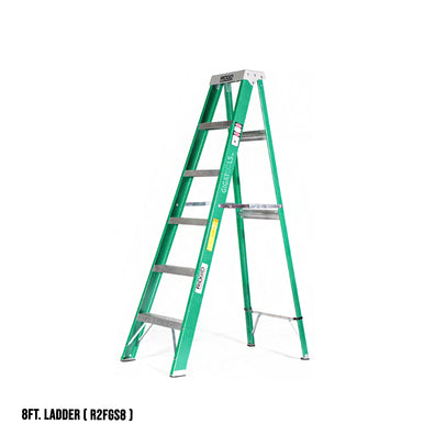 Ridgid Fiberglass Step Ladders with Protop ( Green )