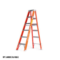 Ridgid Fiberglass Step Ladders with Protop ( Orange )