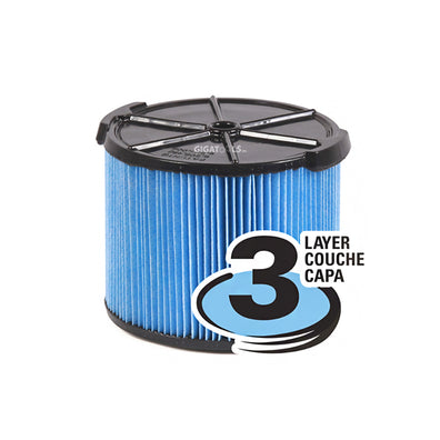 Ridgid Filters for 4 Gallons Wet/Dry Vacuums