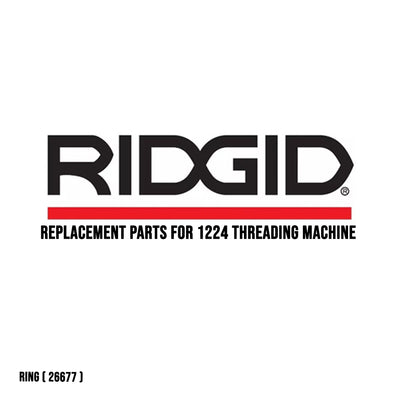 Ridgid Replacement Parts for 1224 Threading Machine