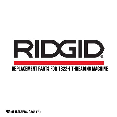 Ridgid Replacement Parts for 1822-I Threading Machine