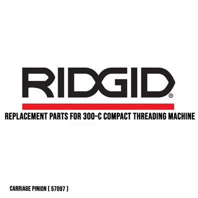 Ridgid Replacement Parts for 300–C Compact Threading Machine
