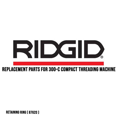 Ridgid Replacement Parts for 300–C Compact Threading Machine