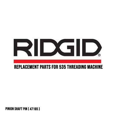 Ridgid Replacement Parts for 535 Threading Machine