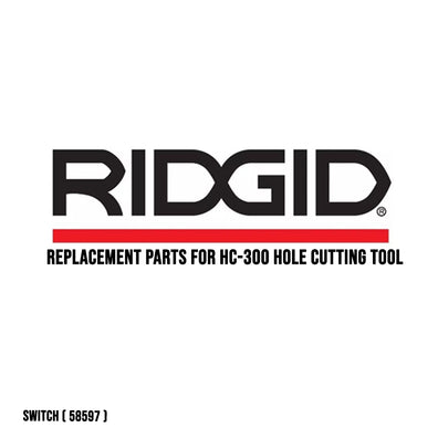 Ridgid Replacement Parts for HC-300 Hole Cutting Tool