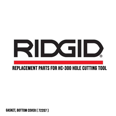 Ridgid Replacement Parts for HC-300 Hole Cutting Tool