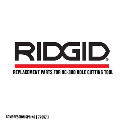Ridgid Replacement Parts for HC-300 Hole Cutting Tool