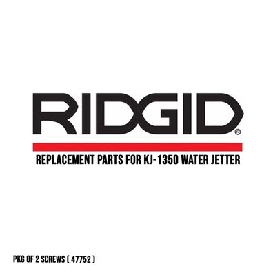 Ridgid Replacement Parts for KJ-1350 Water Jetter
